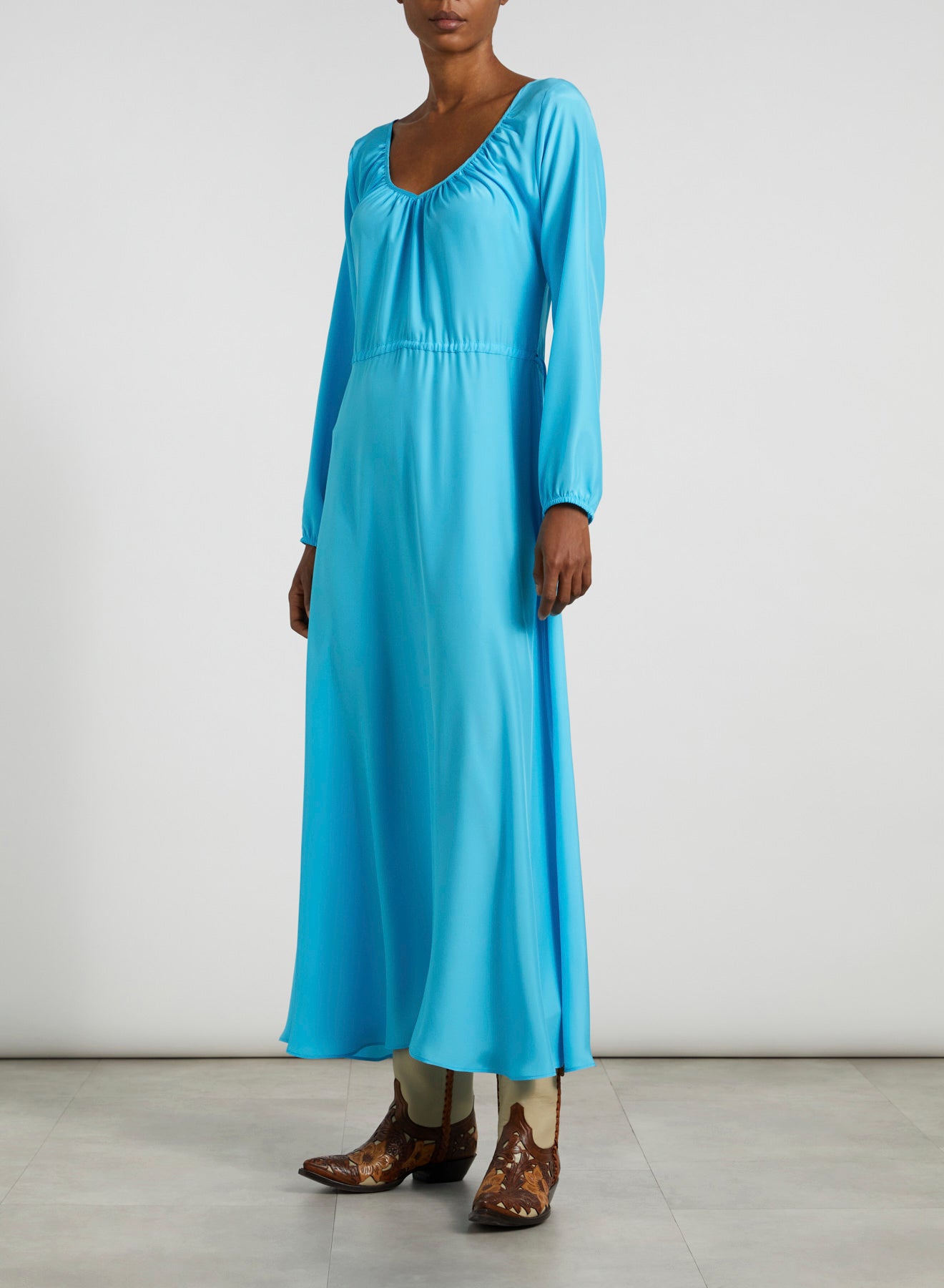 ursula silk dress Ursula dress Simakova